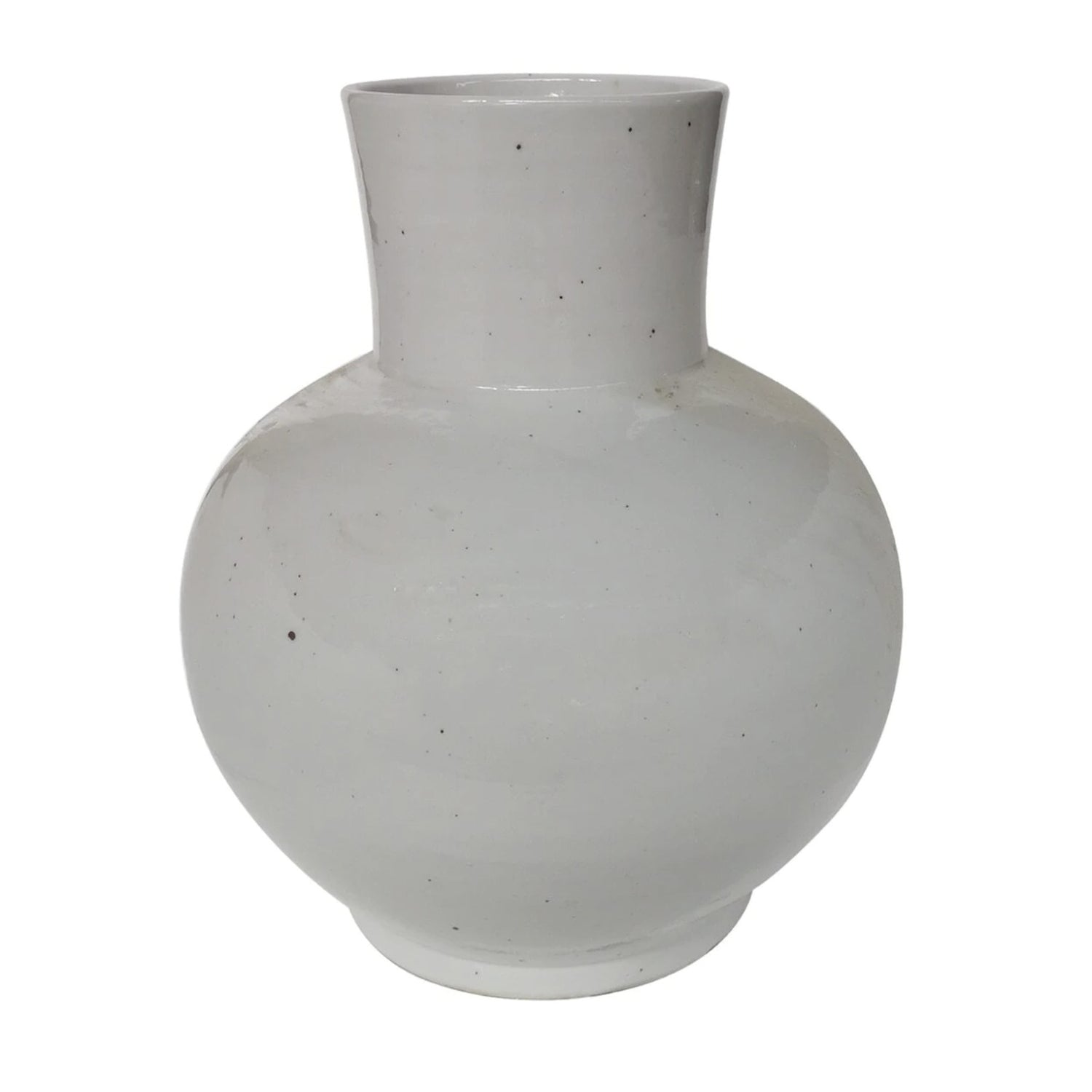 Rustic White Vase