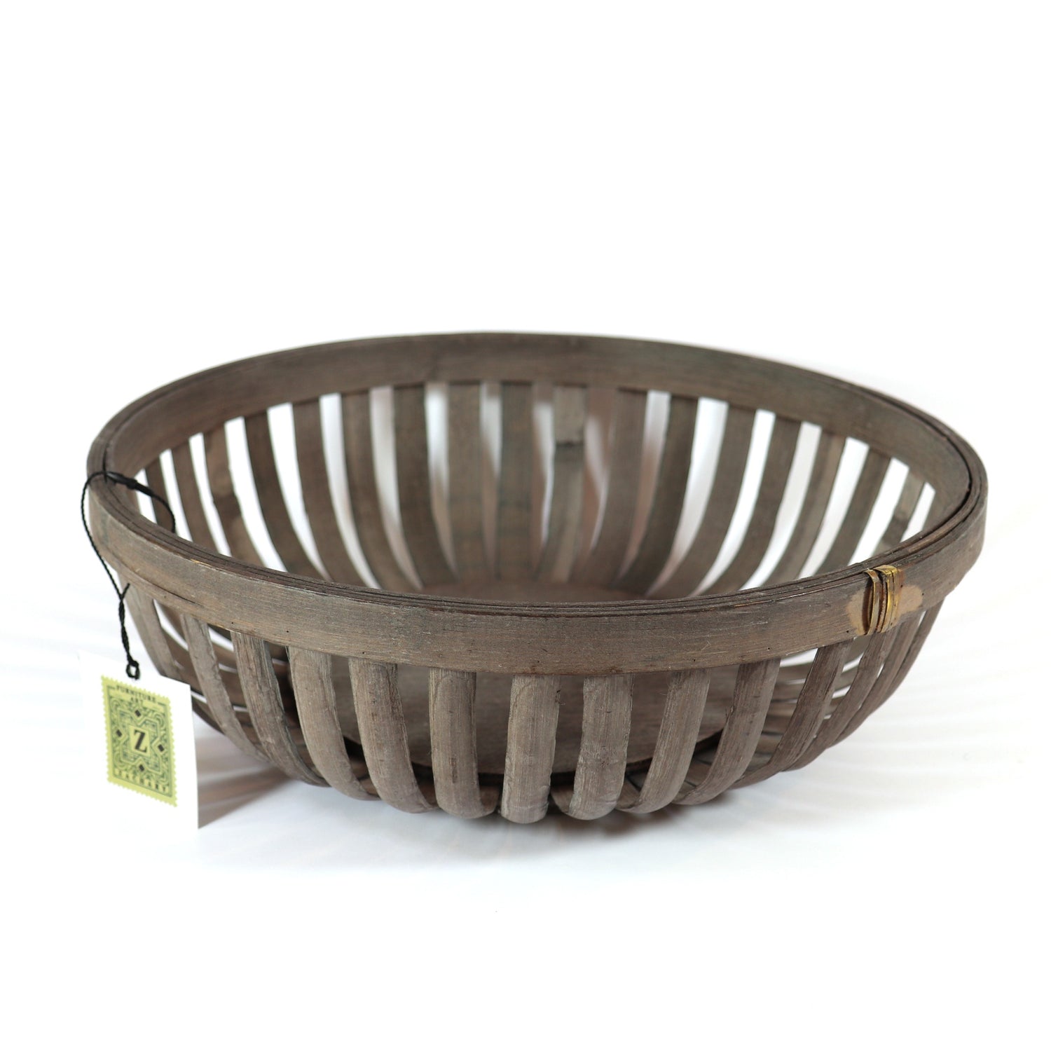 Bamboo Basket, 12"