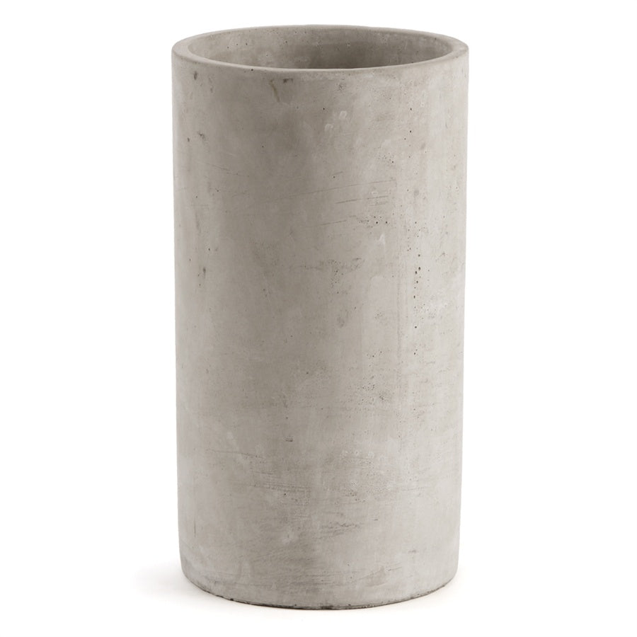 Concrete Vase, 12"h