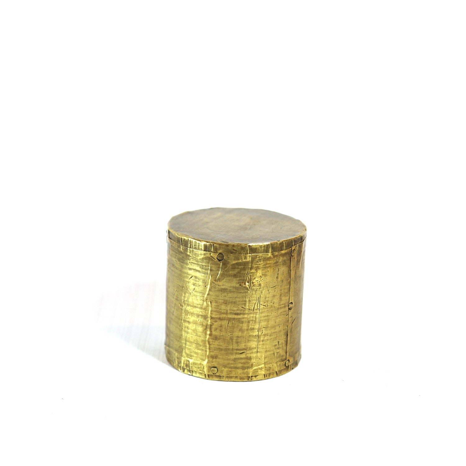 Antiqued Brass Display Pillar, 2"