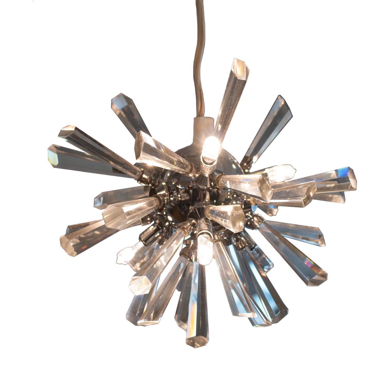 Czech Crystal Pendant, 6 Lights