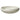 White Porcelain Organic Edge Bowl with Celadon Glaze, 10"