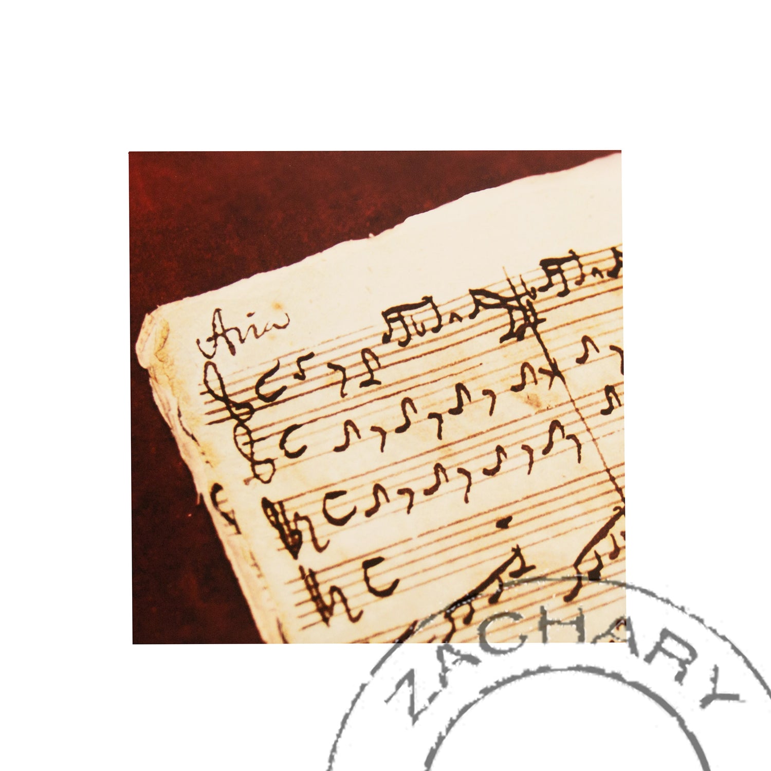 Bach, Aria, Cantata No. 33, Natasha D'Schommer, Photograph on Aluminum