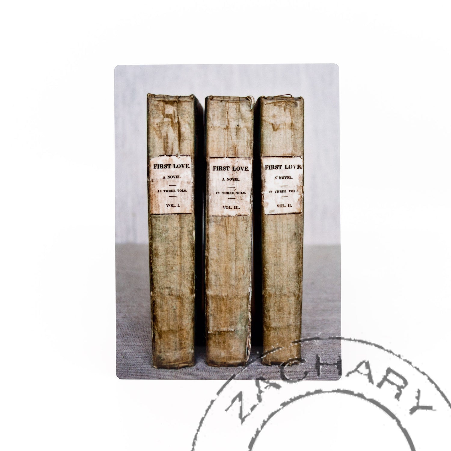 First Love, 19th c. Board Books, Jonathan Hill Collection, Natasha D'Schommer, Photograph on Aluminum