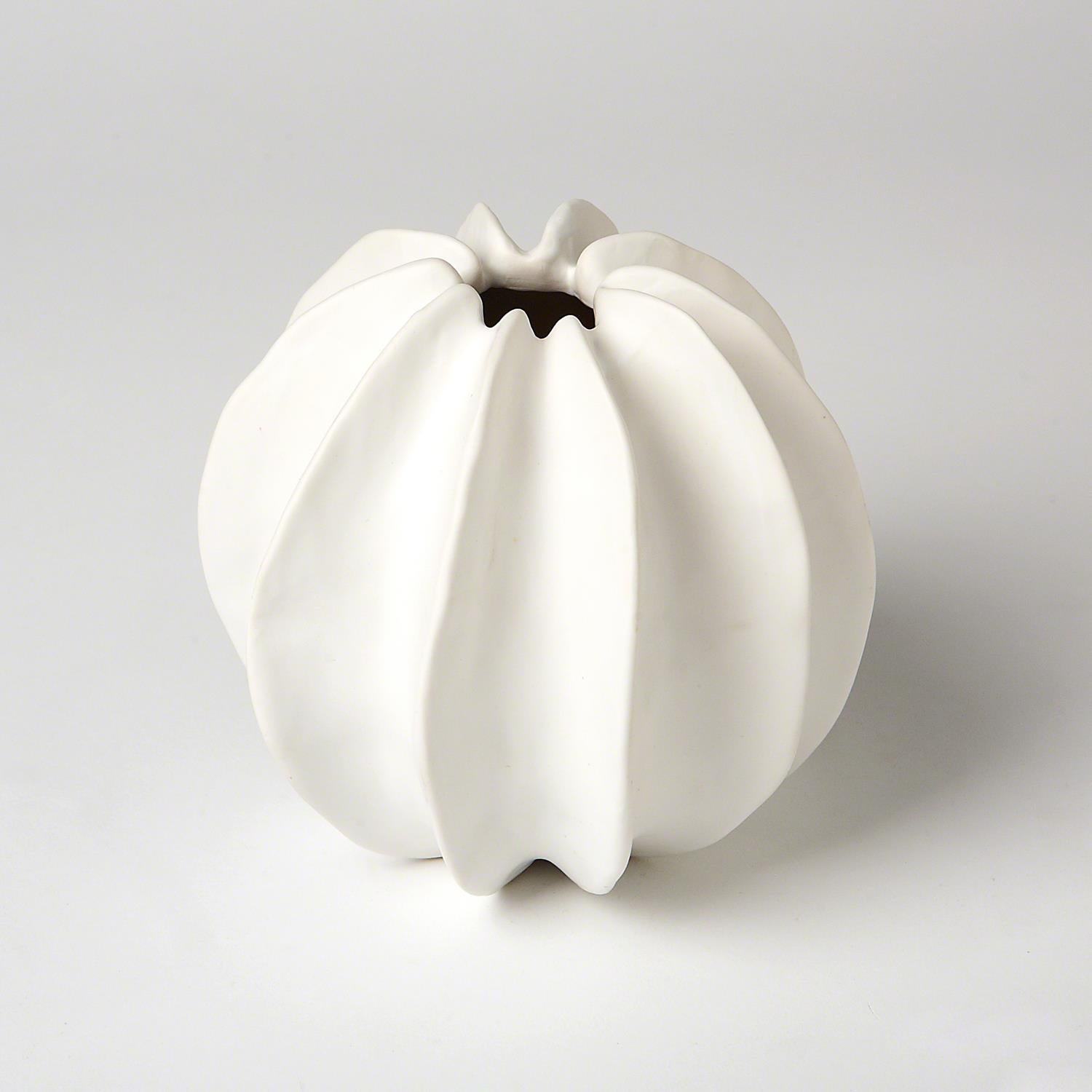 Sea Star Vase, Matte White