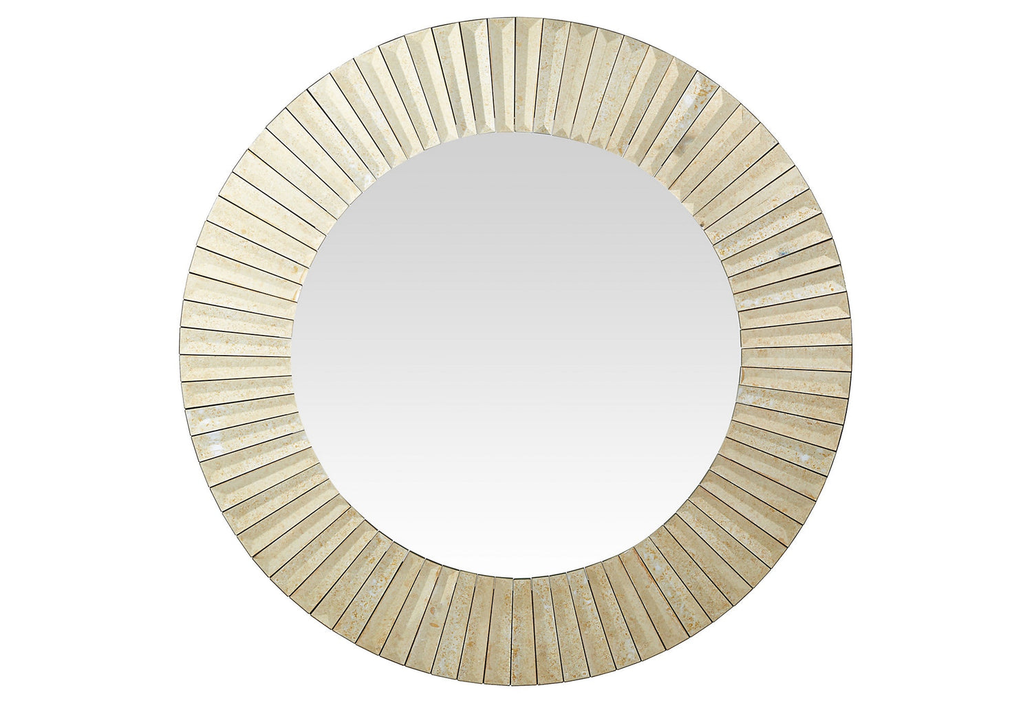 Gold Sunburst Mirror, 30"