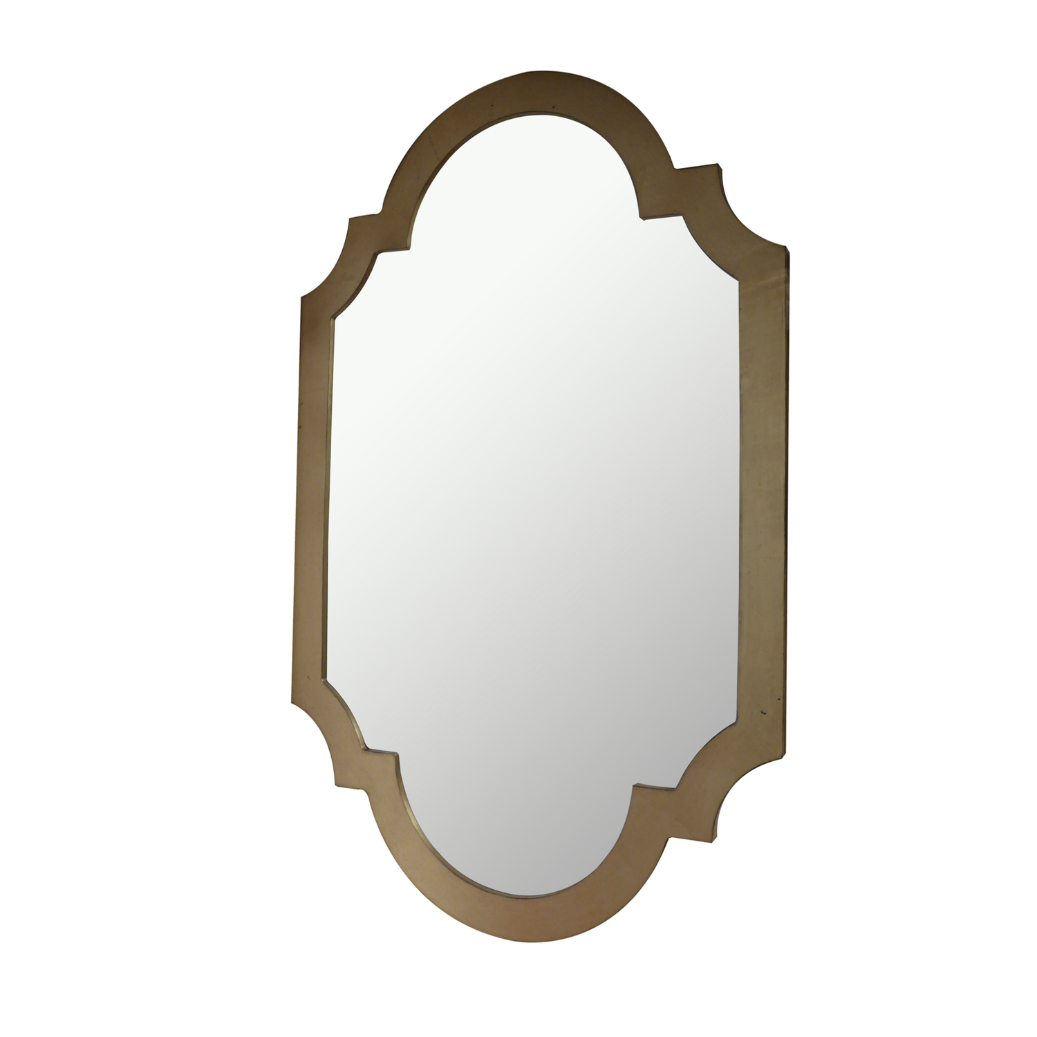Antiqued Gold Chippendale Mirror