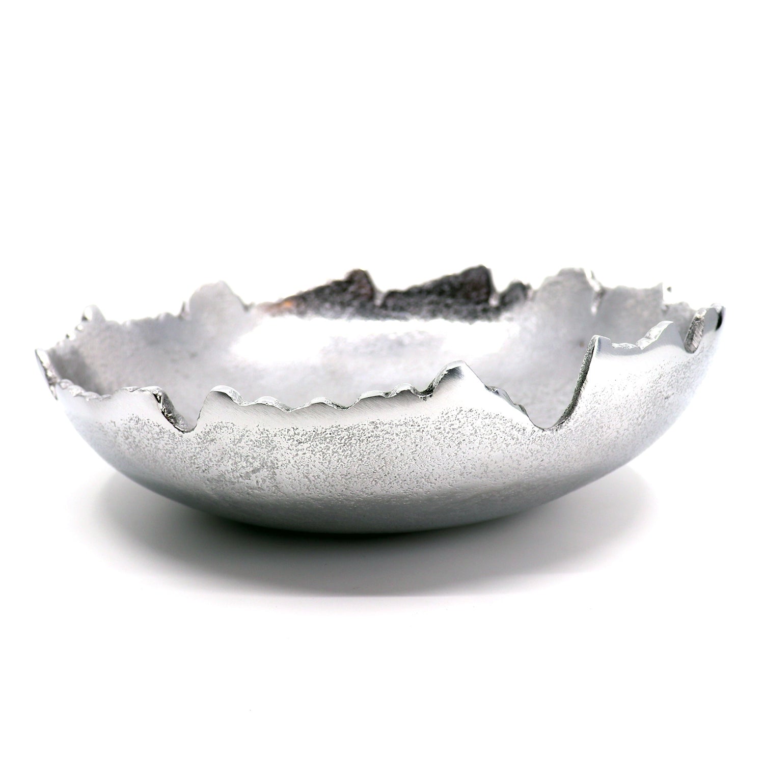 Aluminum Torn-Edge Bowl