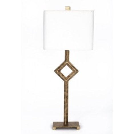 Bronze Finish Iron Table Lamp