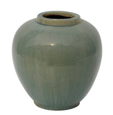 Blue-Green Pot