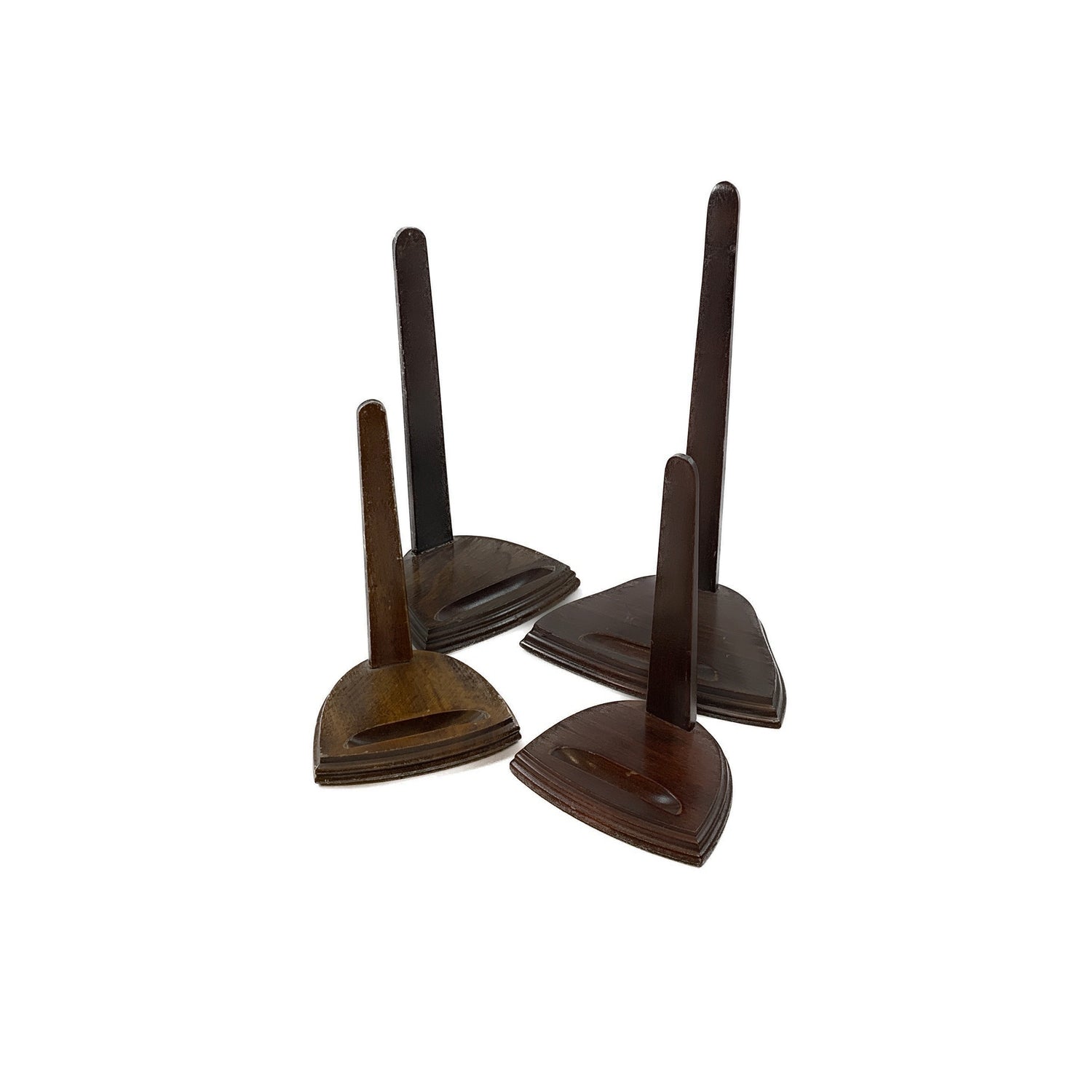Wood Plate Stand