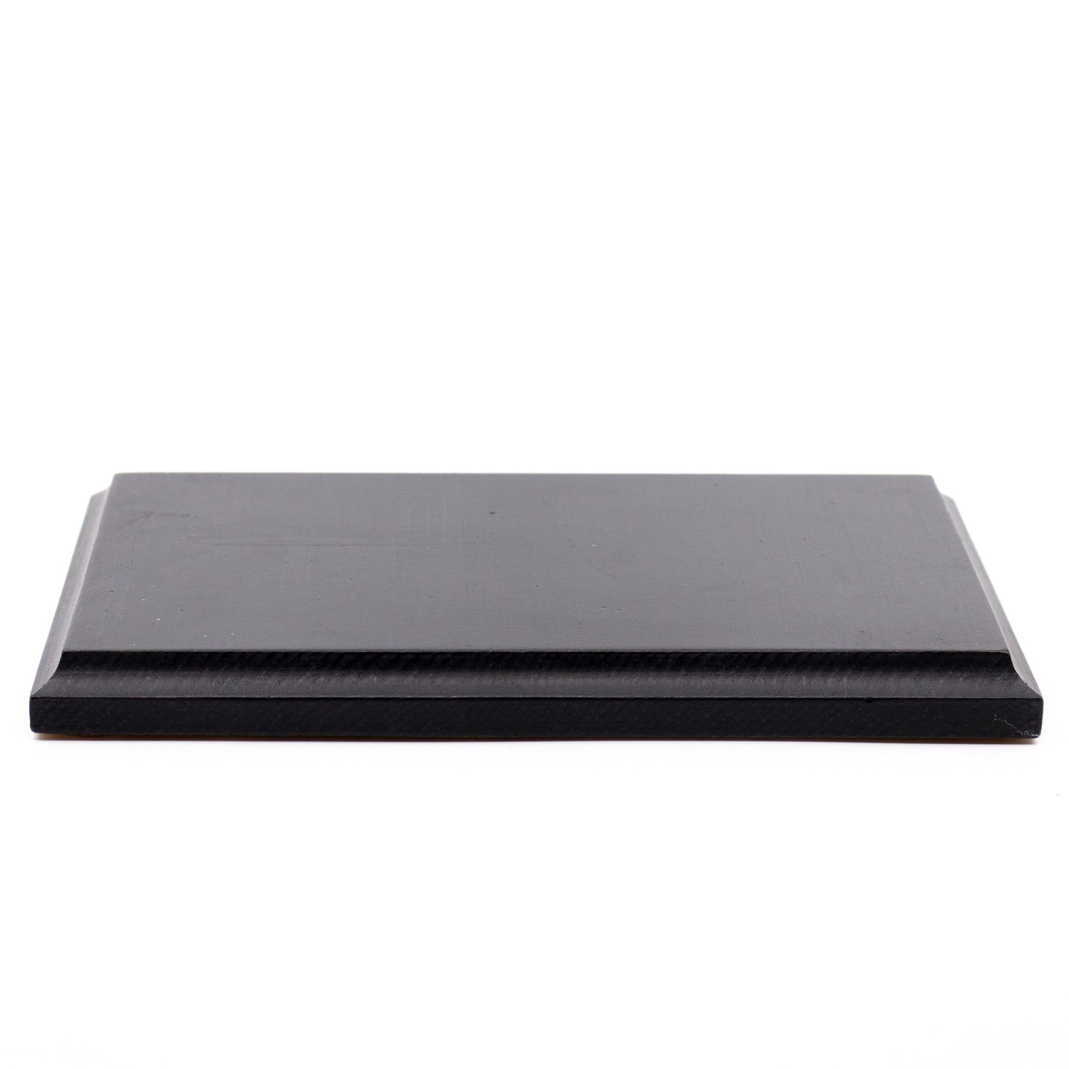 Black Rectangular Wood Riser