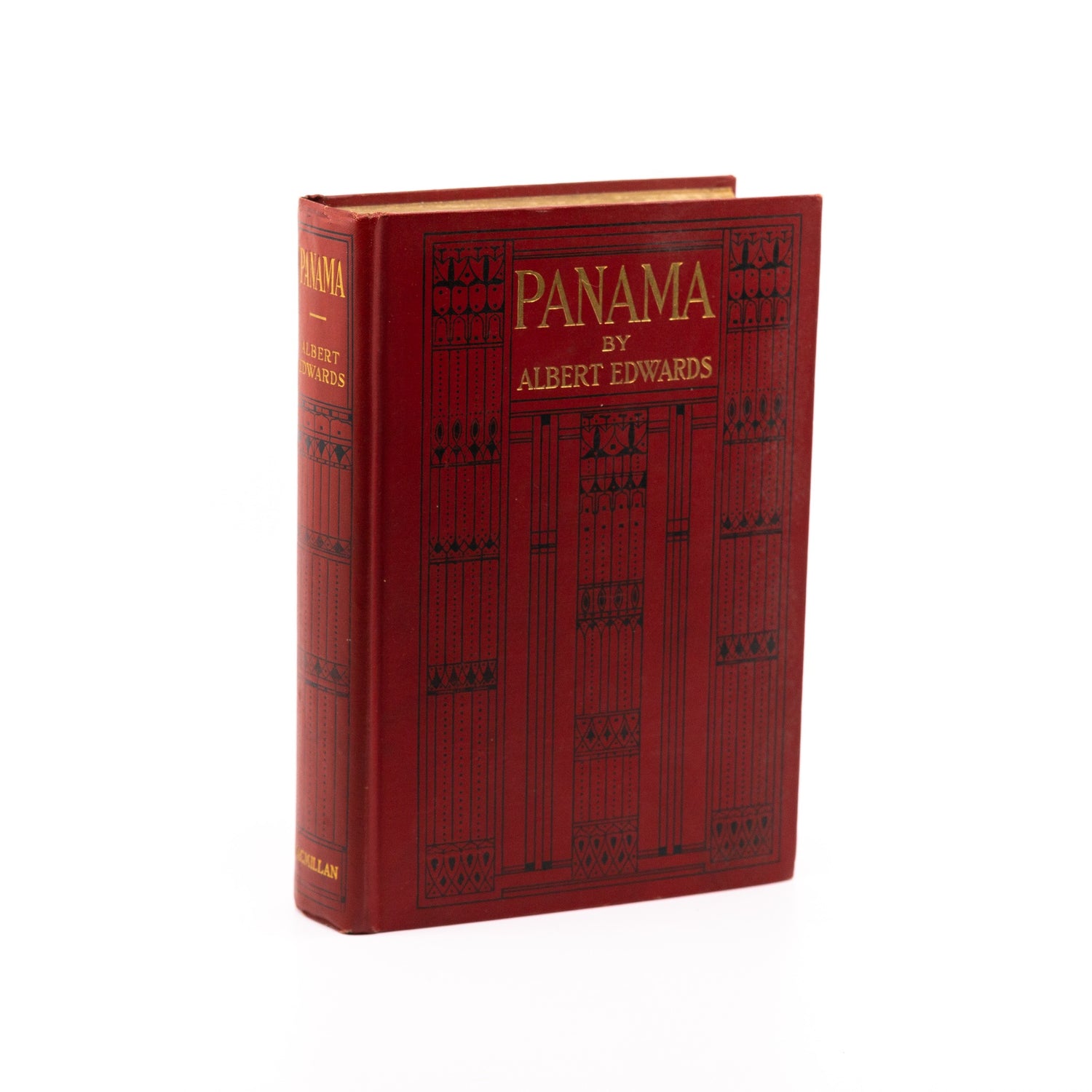Antique Panama Book, Albert Edwards, 1911