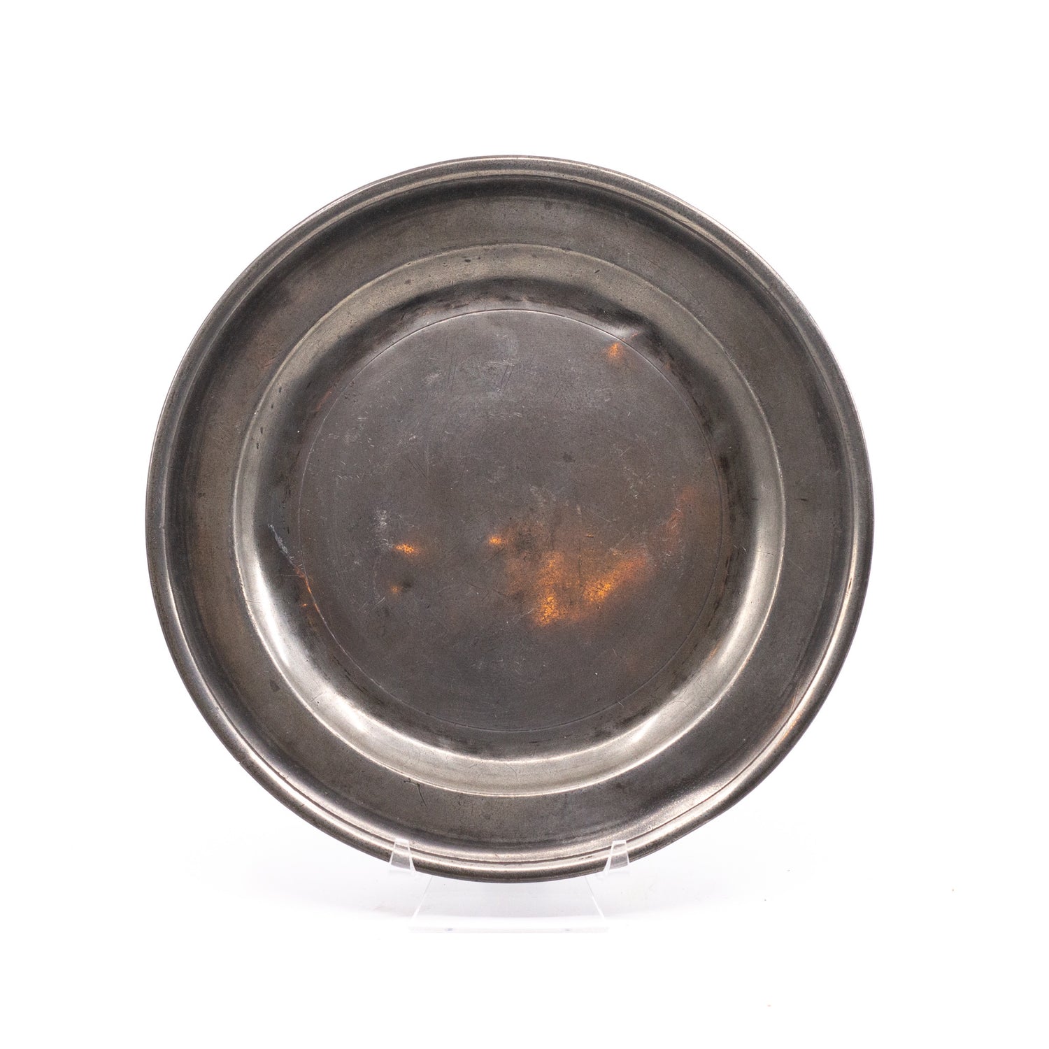 Antique Pewter Plate