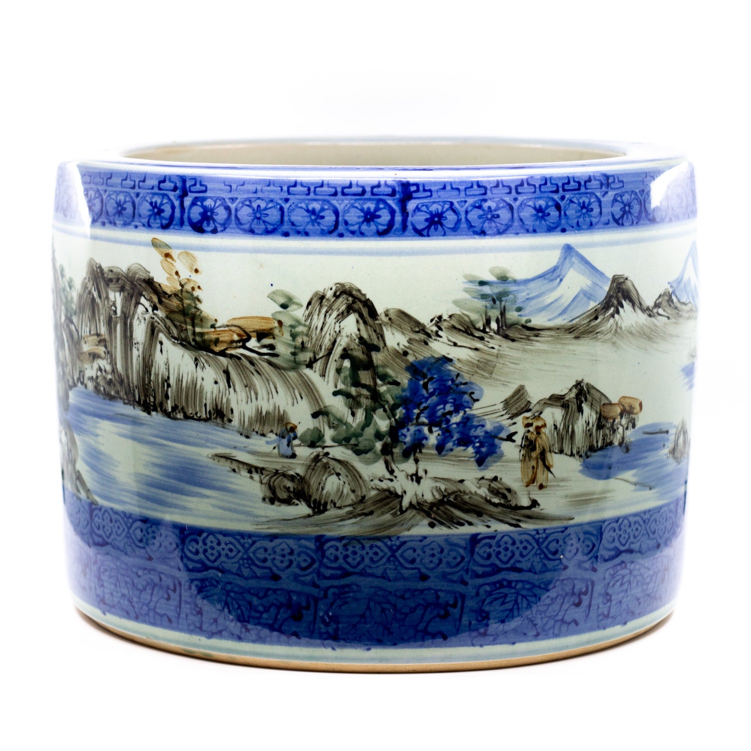 Blue + White Chinese Planter