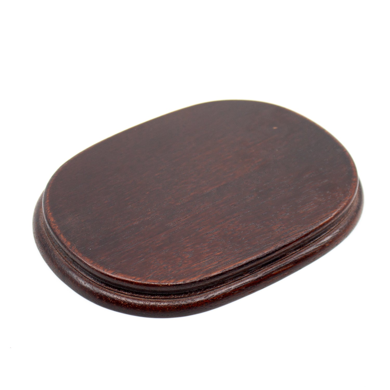 Oval Wood Stand, 4.25"