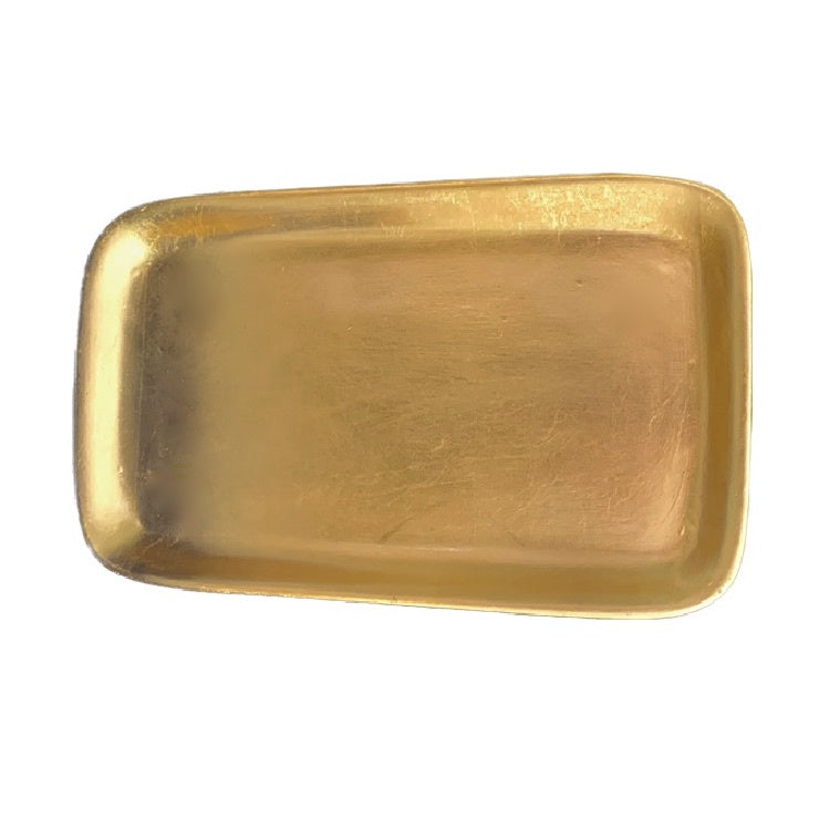 Small Gold Leaf Tray