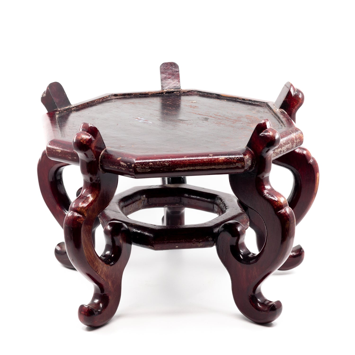 Antique Chinese Octagon Riser