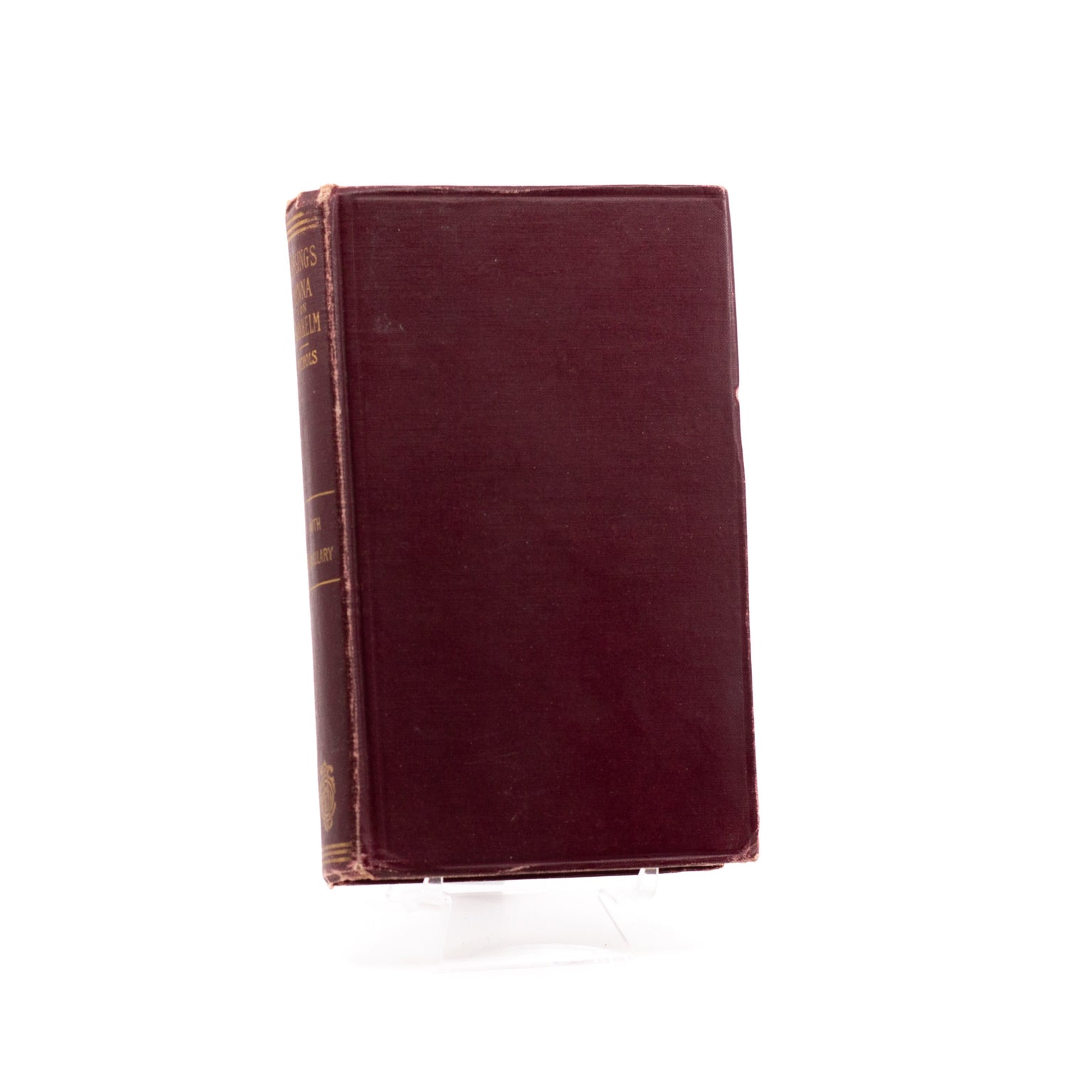 Antique Minna Von Barnhelm Book, 1898