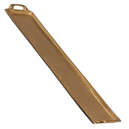 Gold Textured Tray, 25" x 5" (Food Safe)