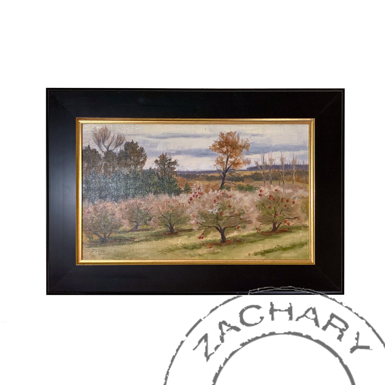 Afton Apples, Mary Klein, Oil on Linen Panel, Framed