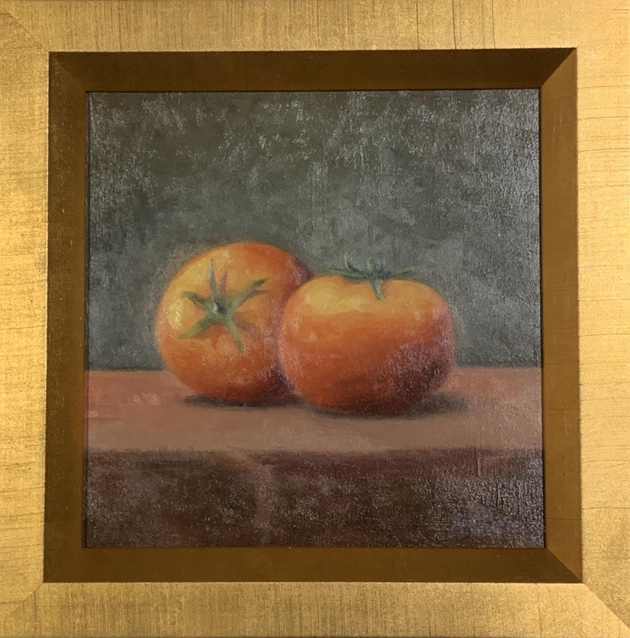 Big Girls, Mary Klein, Oil on Linen Panel, Framed