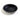 Black Marble "Rope-Edge" Oval Bowl