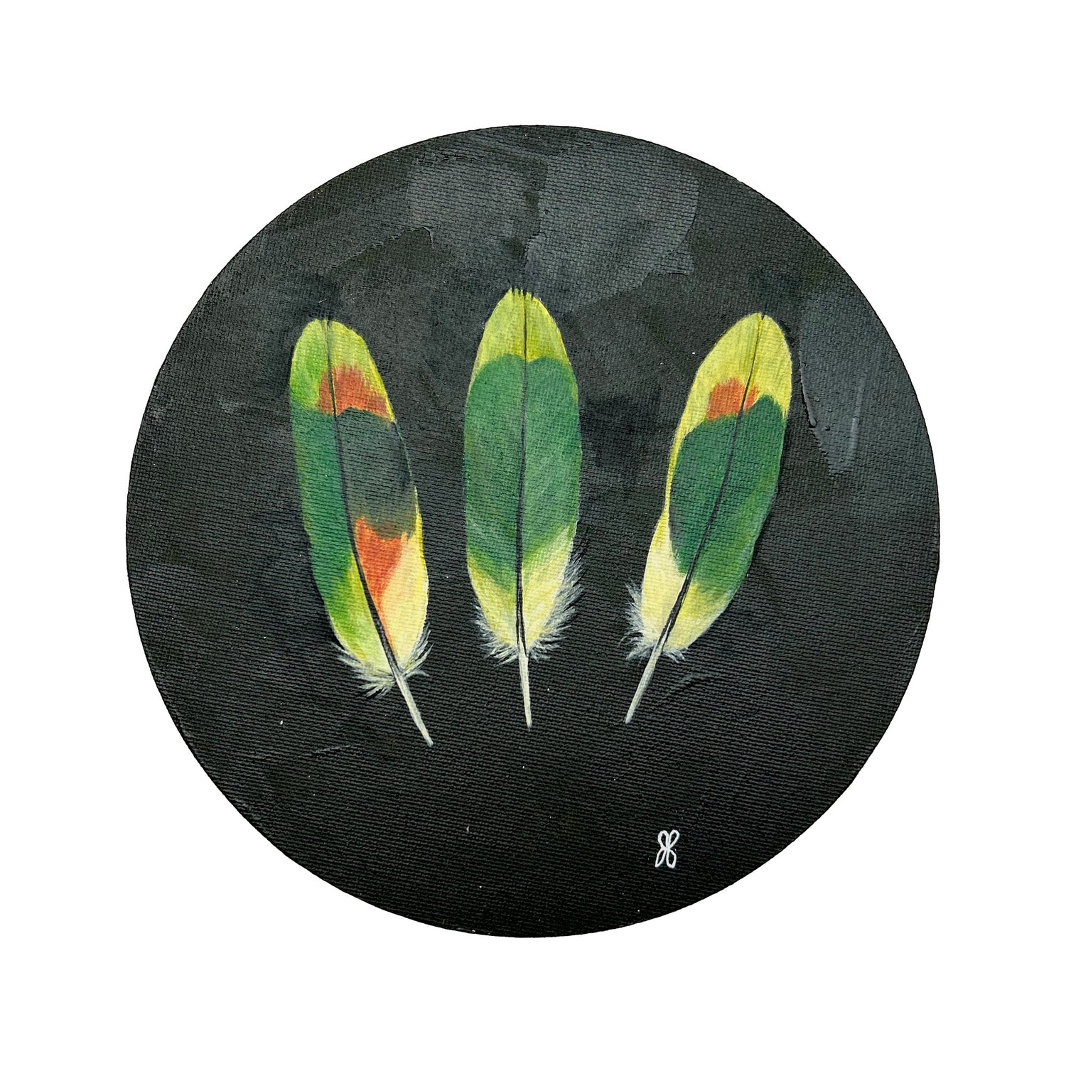 Amazon Trio, Janella Fesenmaier, Acrylic on Canvas