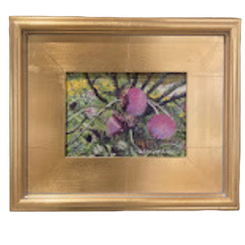 "Thistles" Richard Reynolds Ward, Acrylic on Board, Framed