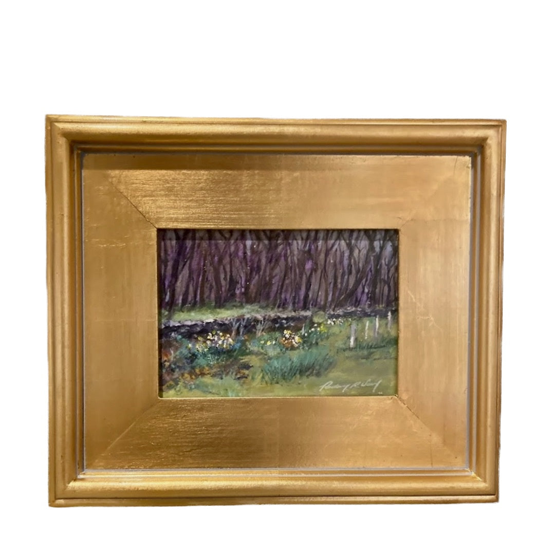 "Springtime" Richard Reynolds Ward, Acrylic on Board, Framed