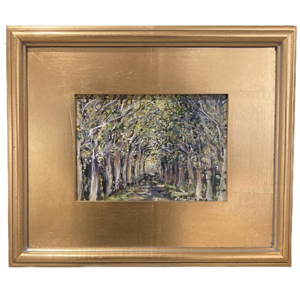 "Arbor Welcome" Richard Reynolds Ward, Acrylic on Board, Framed
