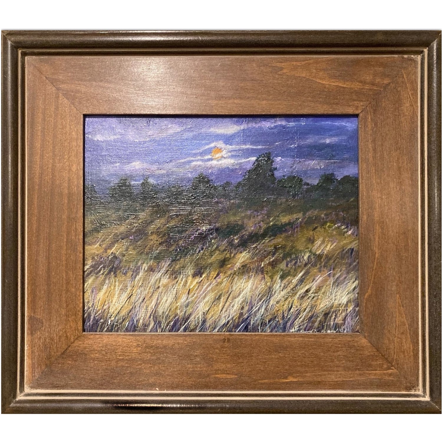 "Twilight" Richard Reynolds Ward, Acrylic on Board, Framed