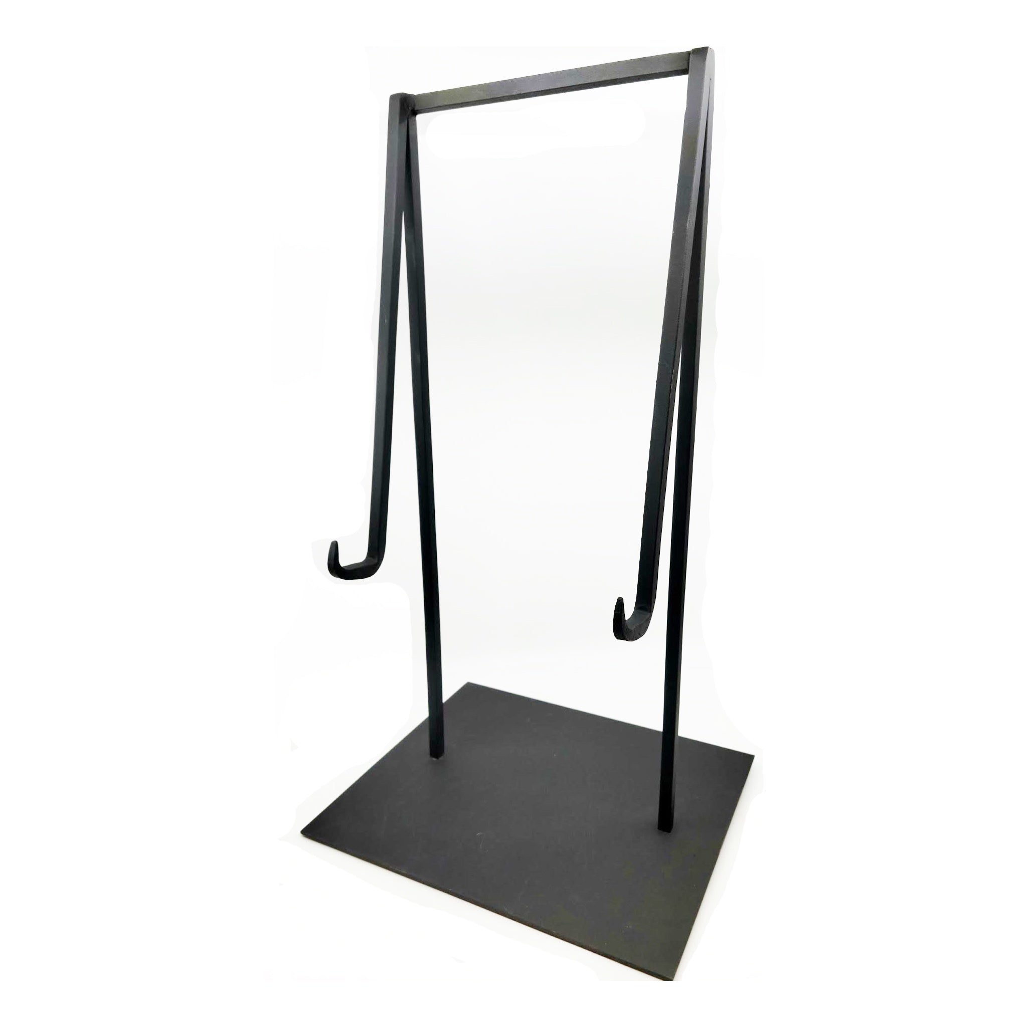 Forbes Industries 6811 Floor Easel w/ Adjustable Ledge - 24W x 20D x 66  1/2H, Brushed Brass