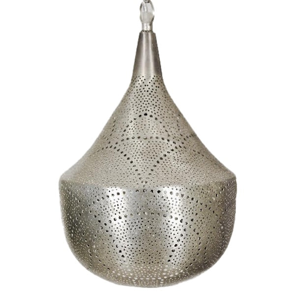 Karina Pierced Lantern, 11"dia x 16"h