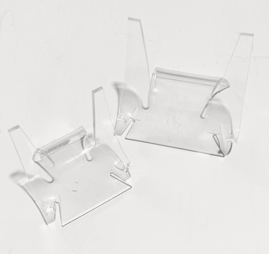 Easel Stand, Acrylic, 3"