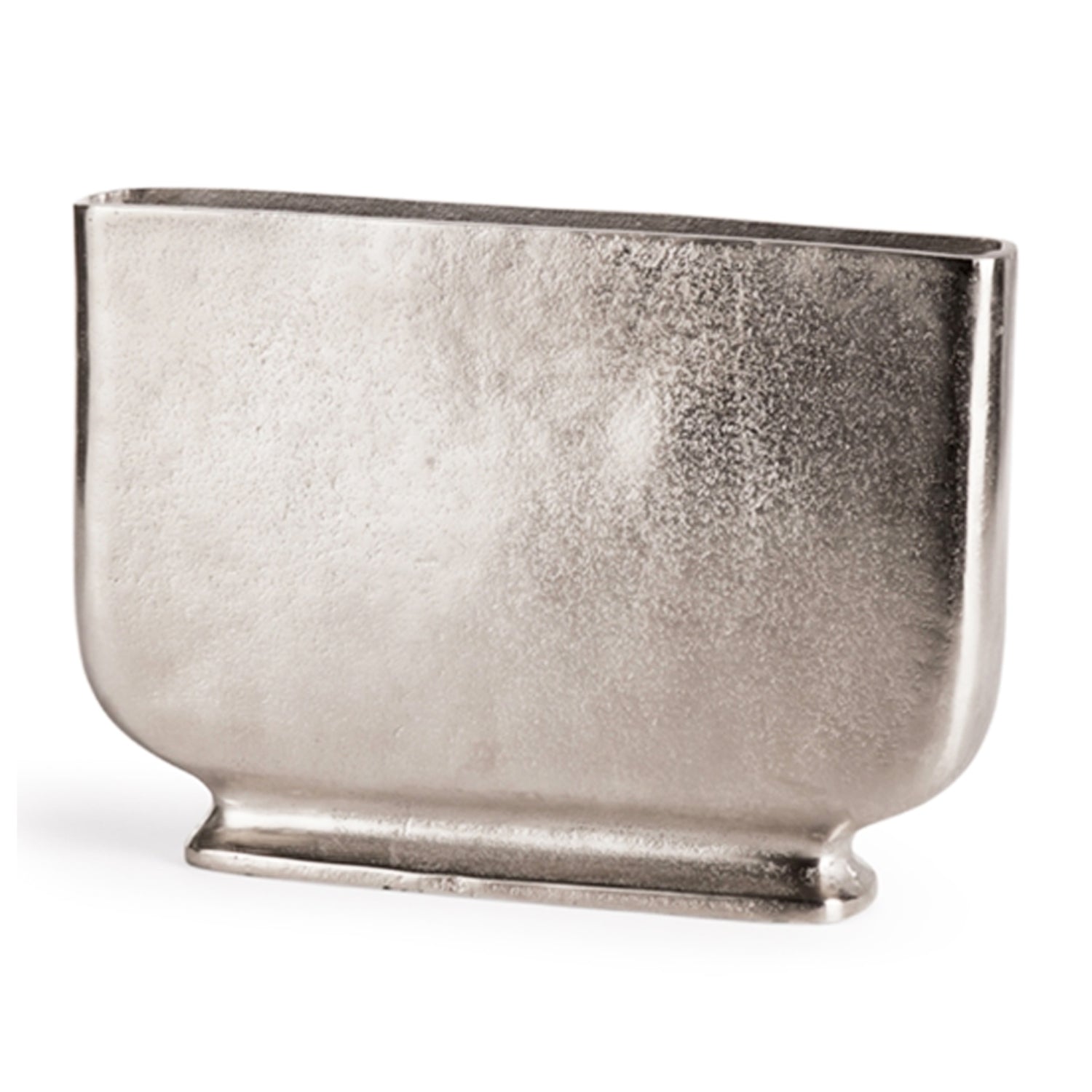 Cast Aluminum Narrow Rectangular Vase