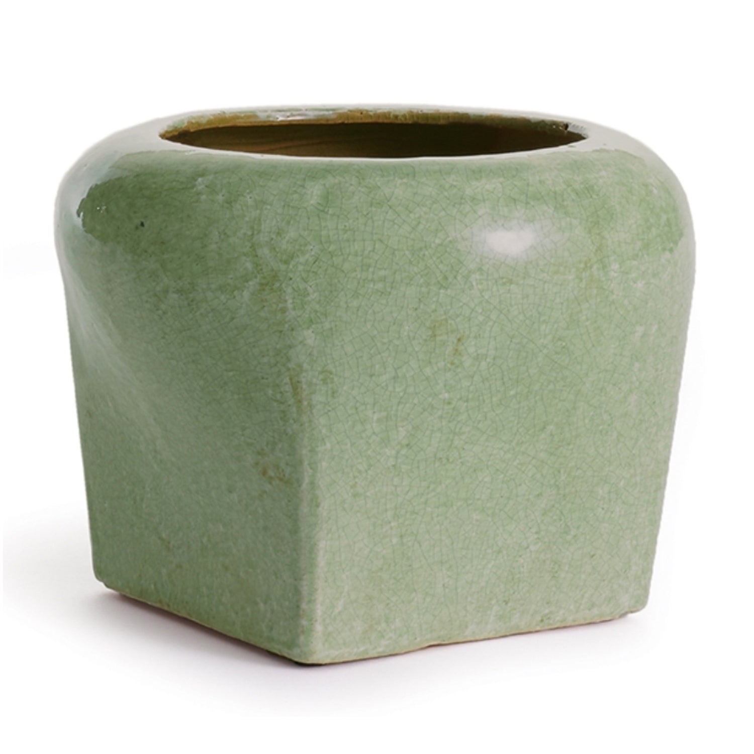 Celadon Cachepot, 6"h