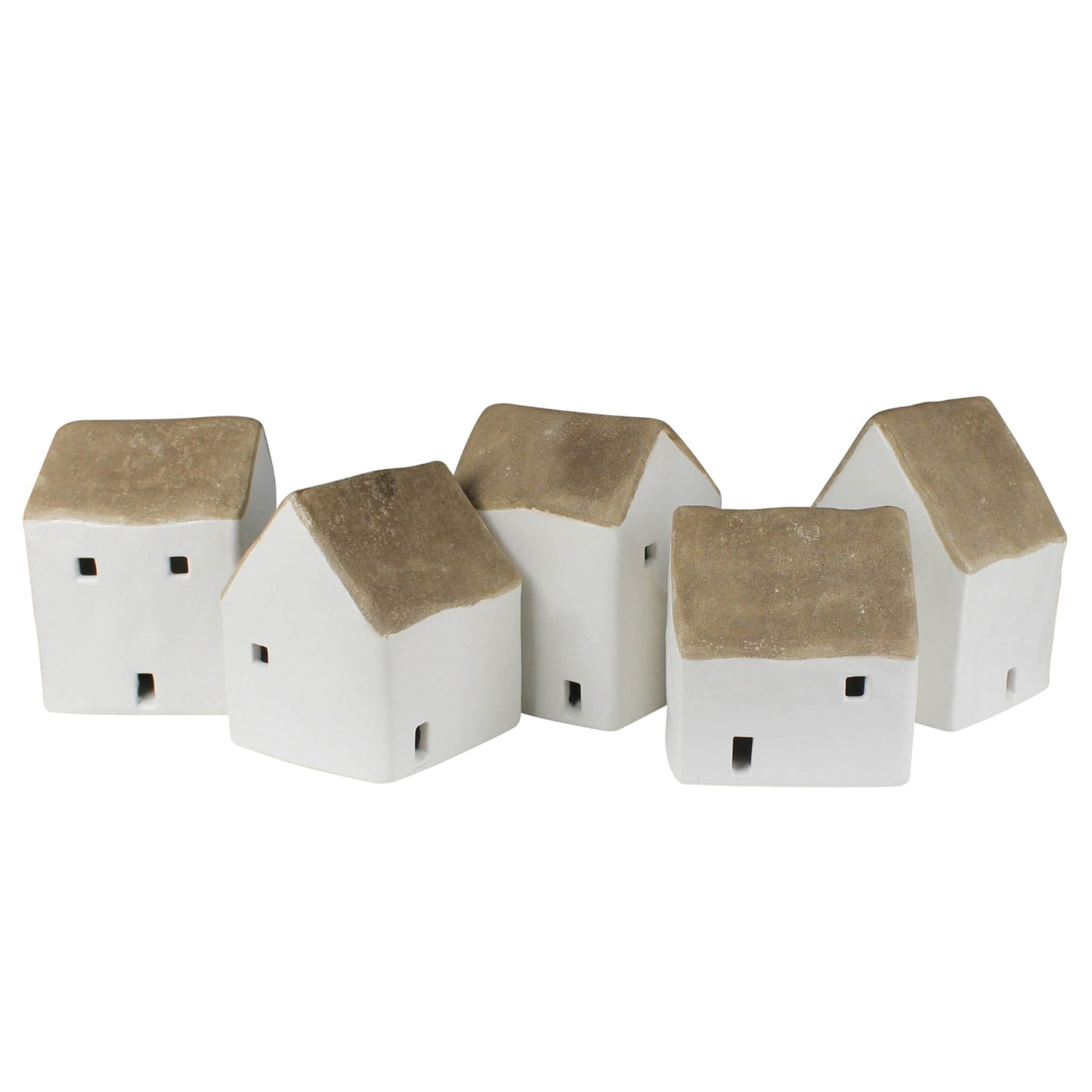 White Ceramic Cottage