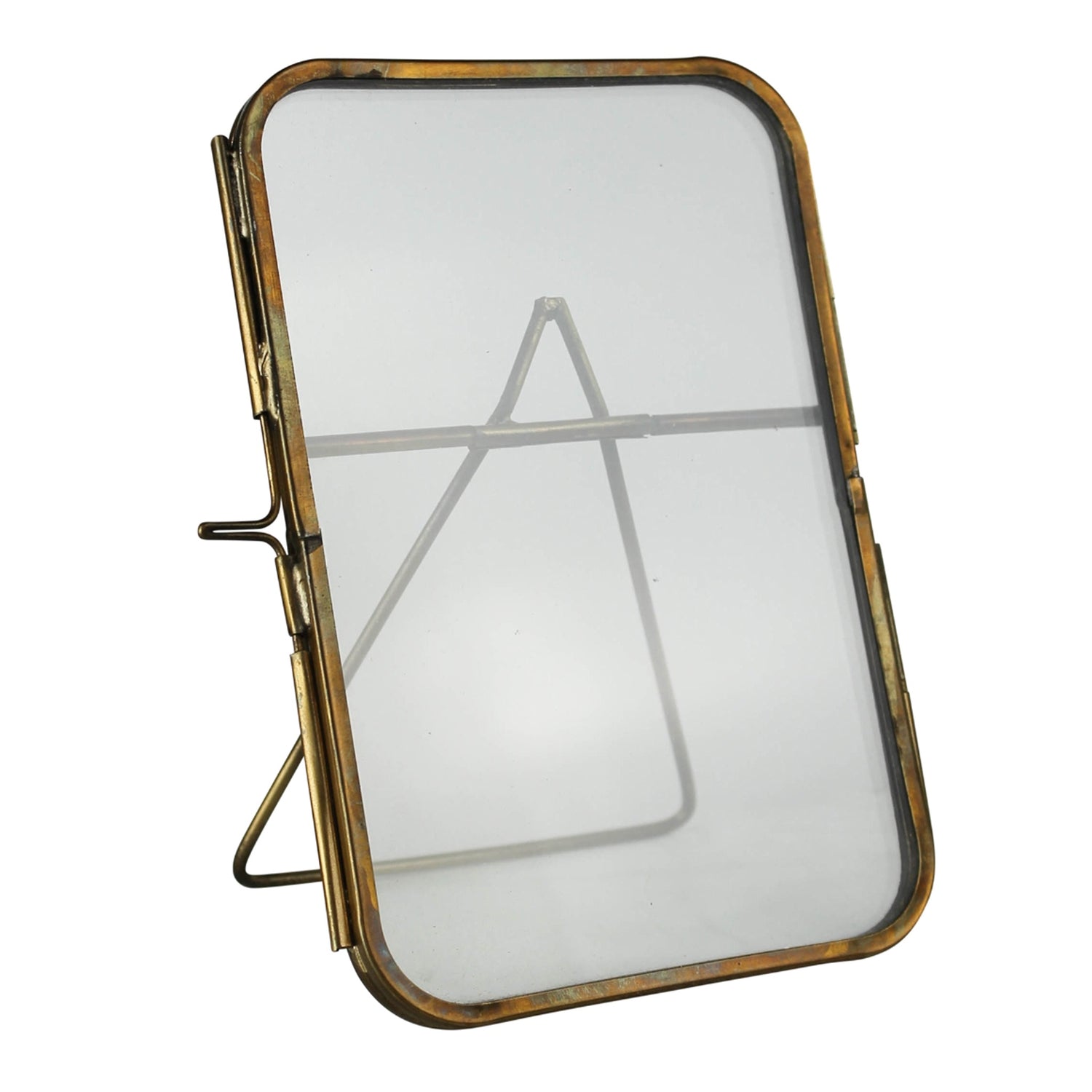 4x6 Brass Frame on Easel