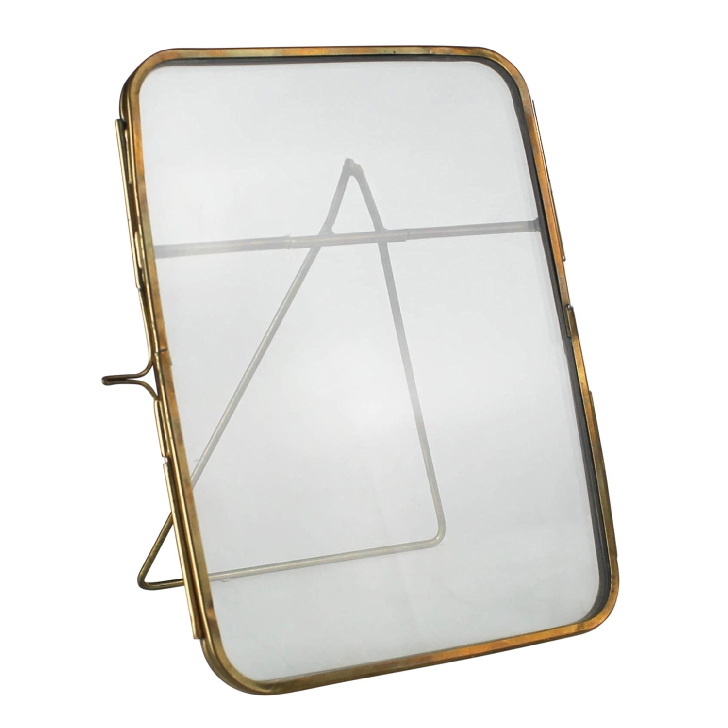 5x7 Brass Frame on Easel