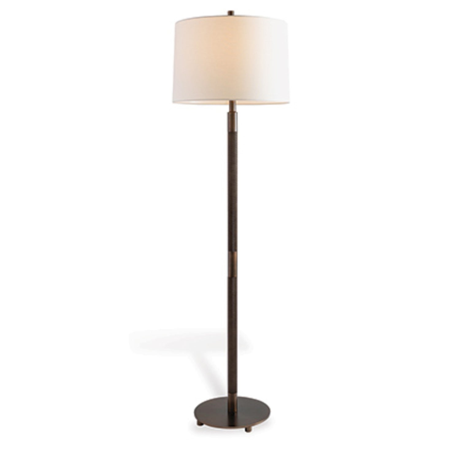 Bronze Finished Steel Floor Lamp, 64"h