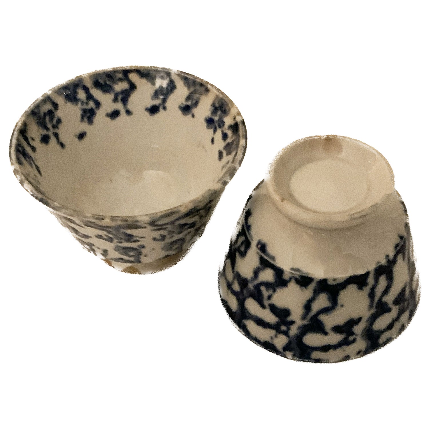 Antique Blue & White Pot