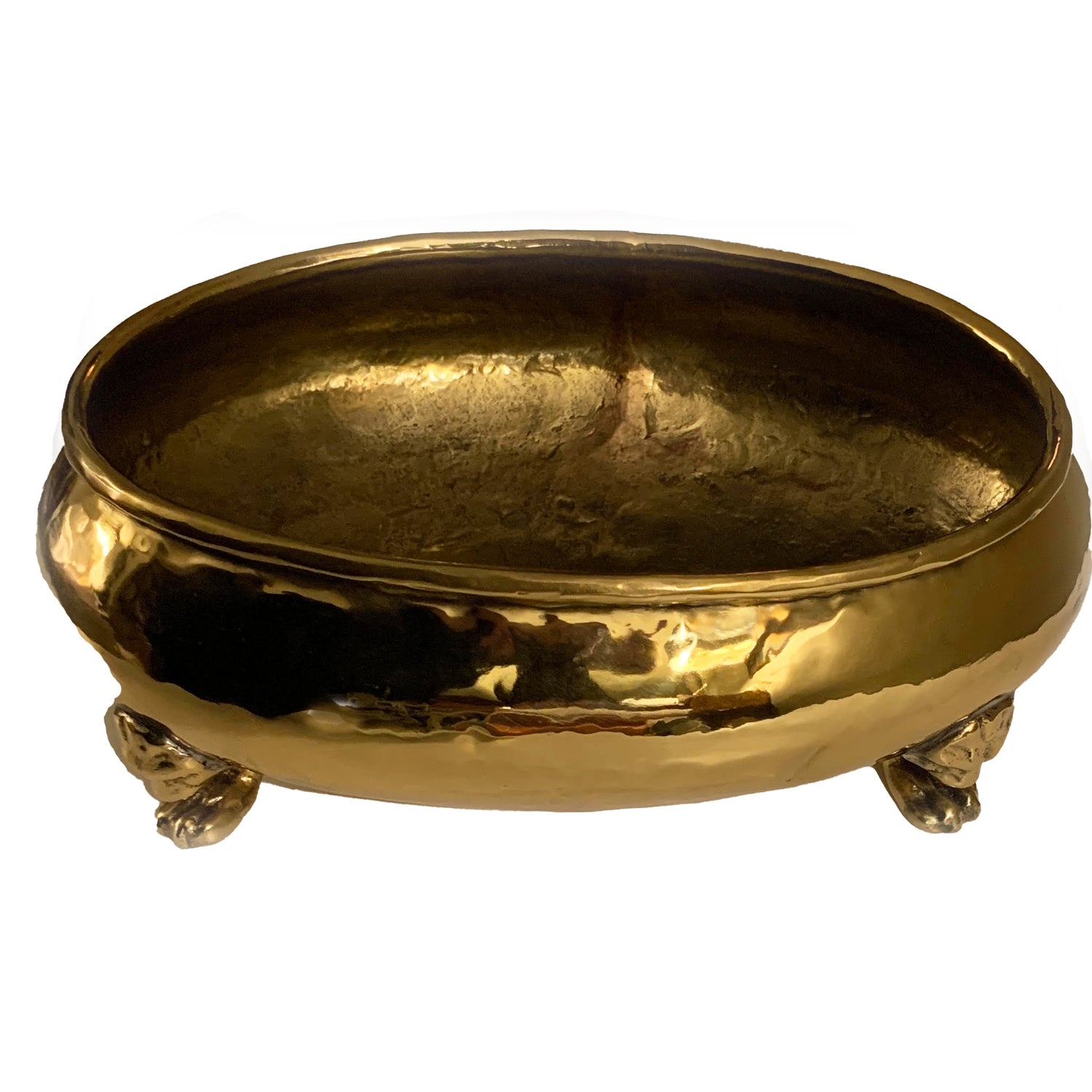 Vintage Brass Cachepot