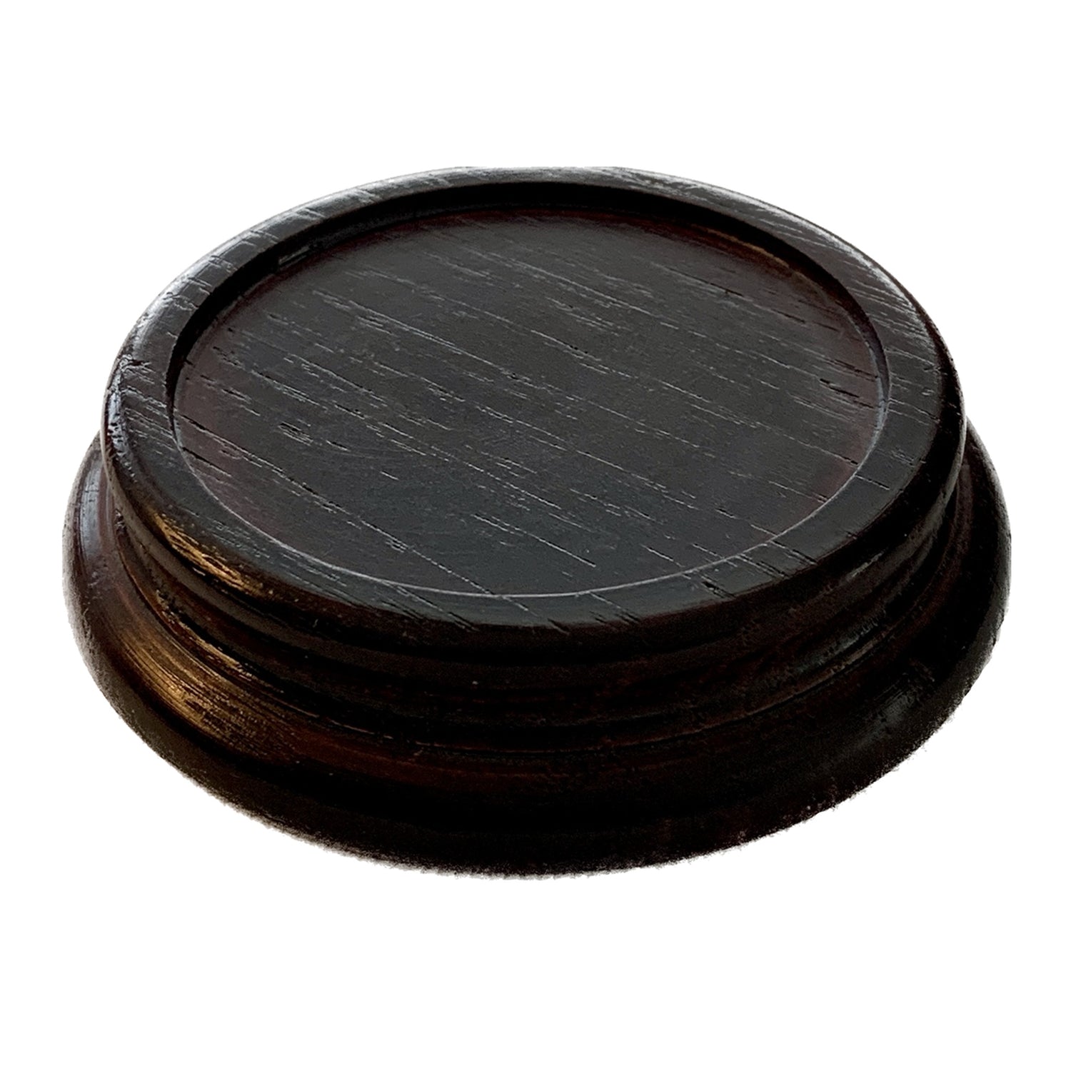 Round  Wood Riser for 2.25" pot