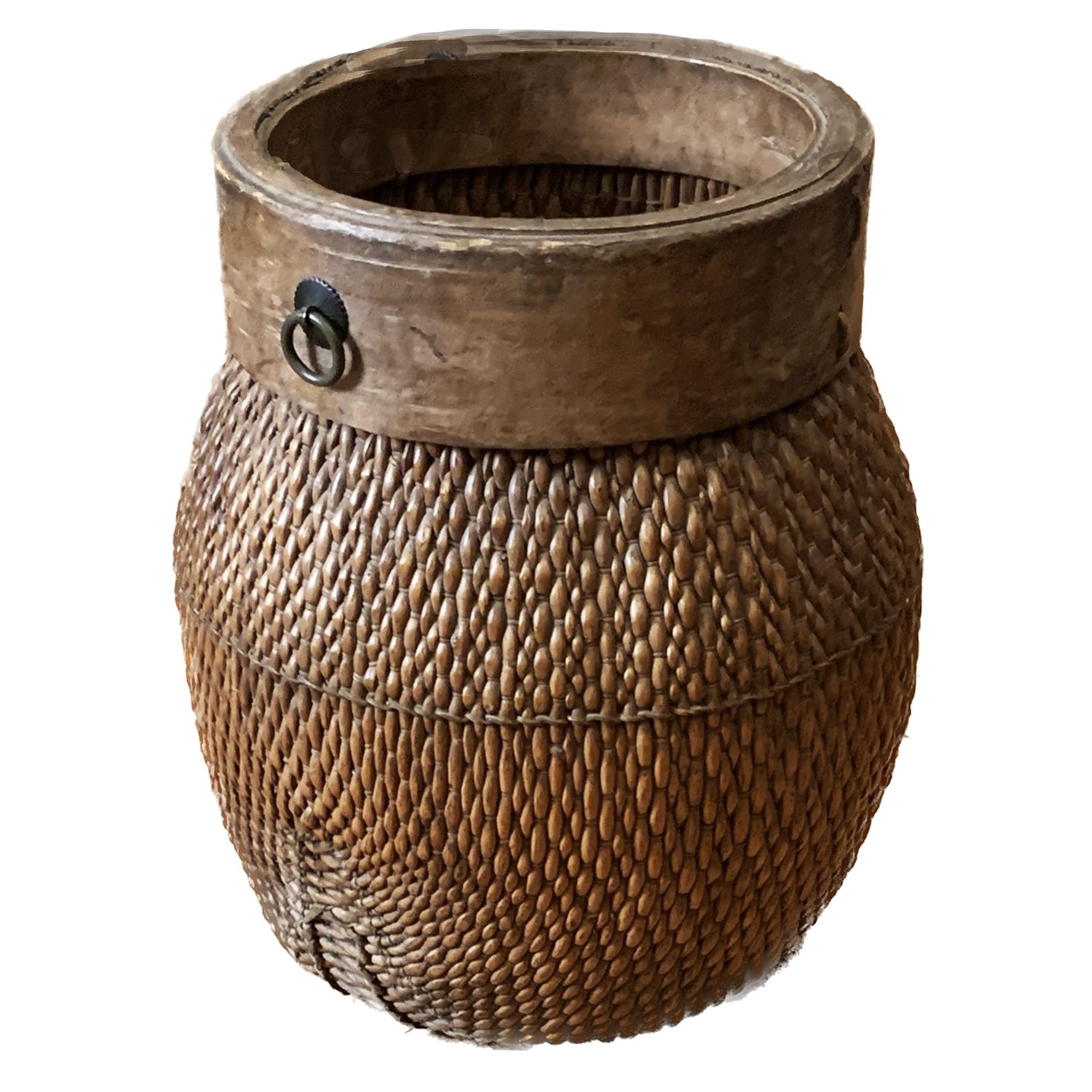 Antique Chinese Fish Basket