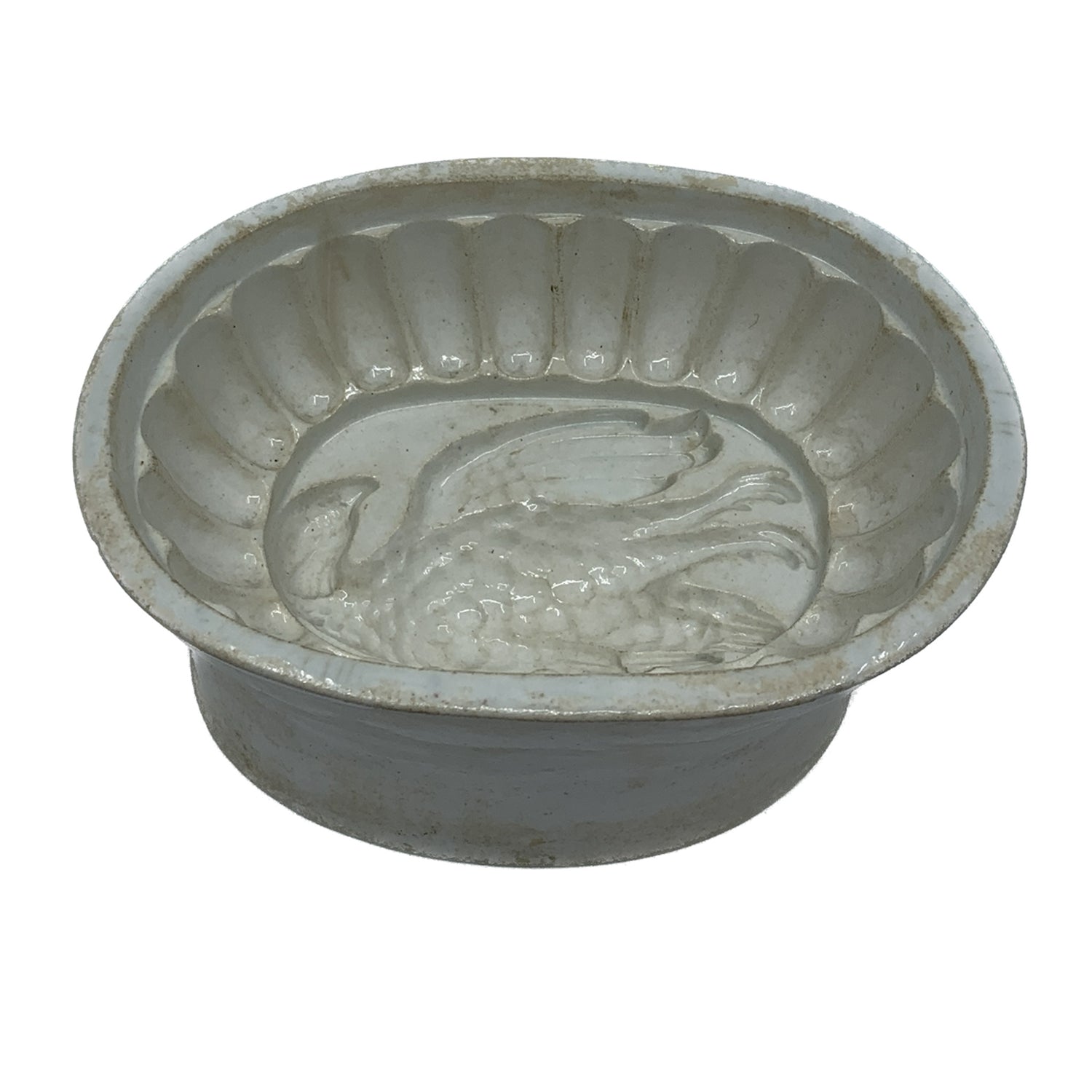 Antique Ironstone Bird Mold