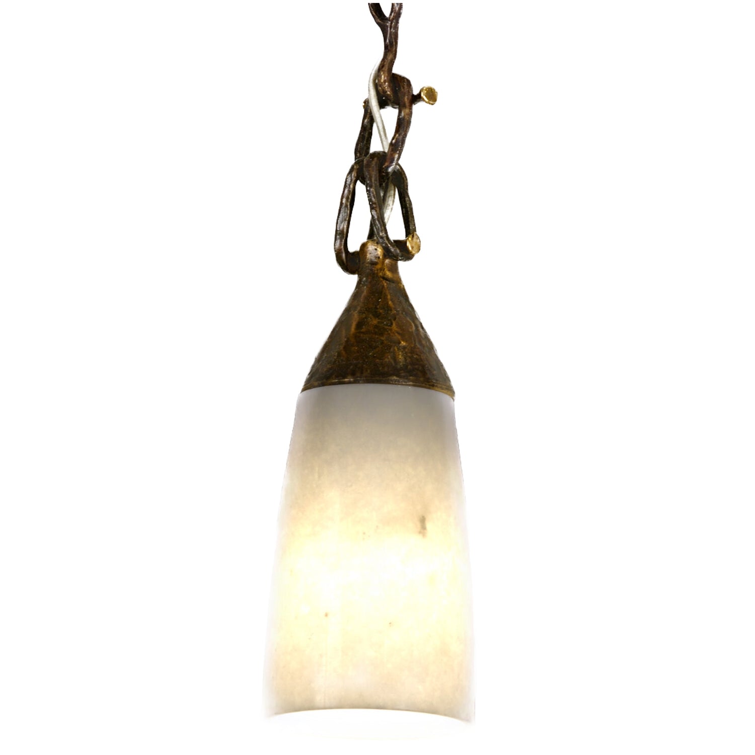 Stephanie Odegard Marble Cloche Pendant