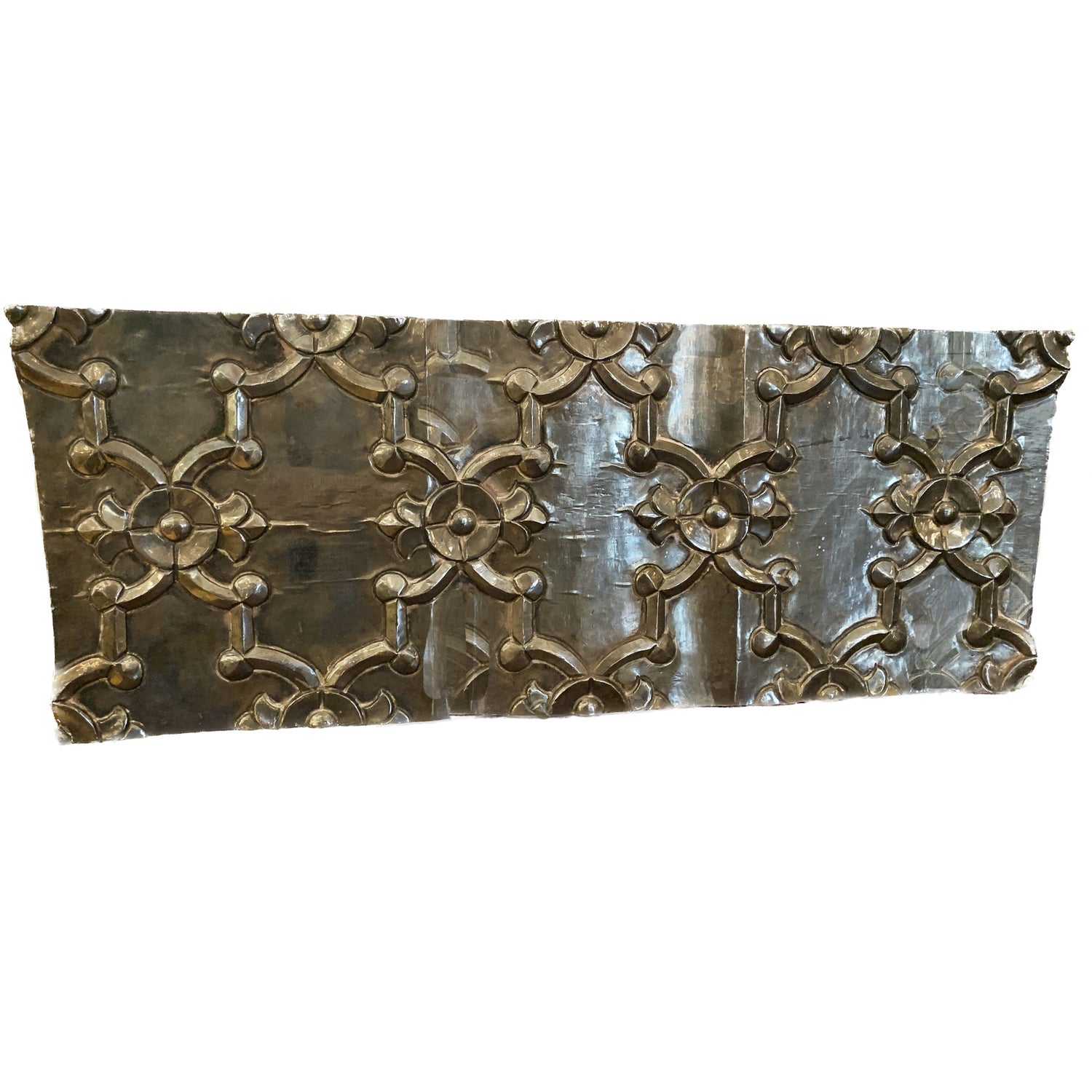 Stephanie Odegard Floral Motif Metal Clad Planter Box