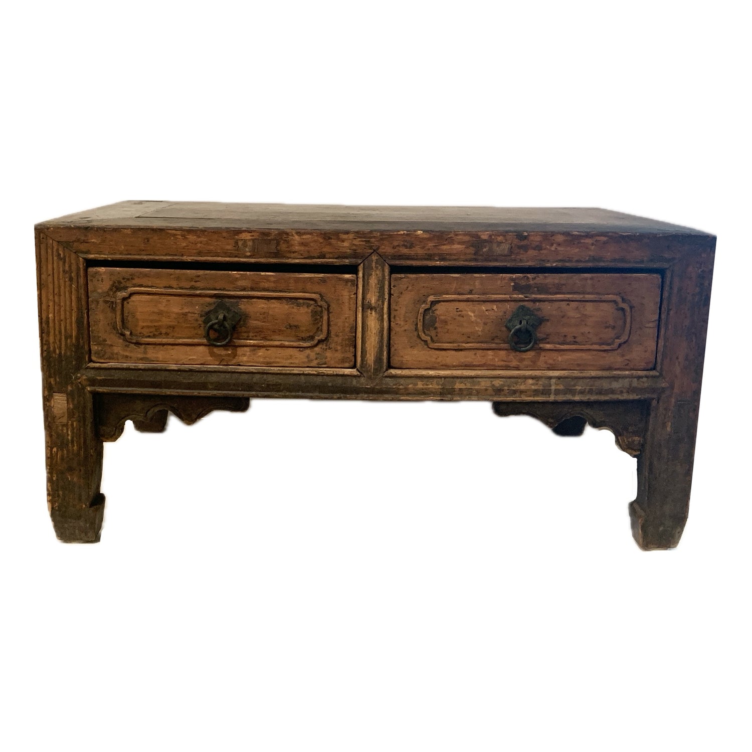 Antique Asian 2-Drawer Chest