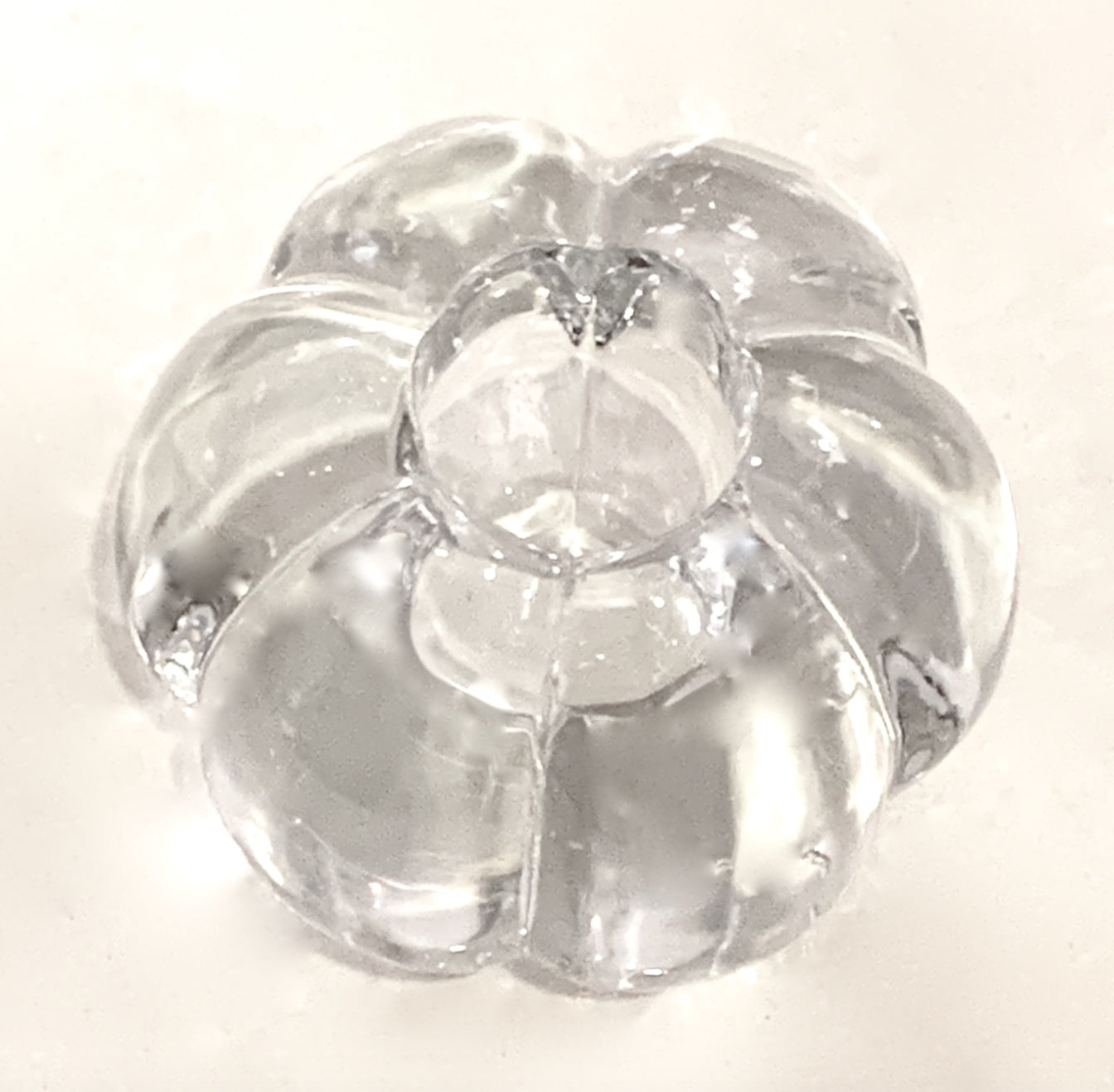 Antique Crystal Candleholder